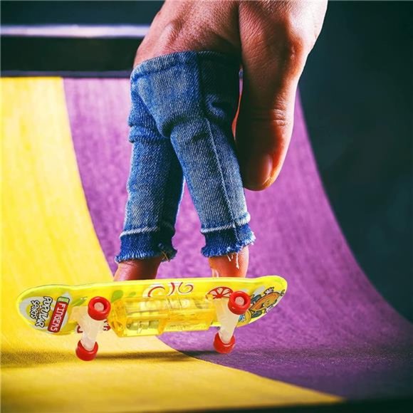 24 Pcs Light up Finger Skateboards Collectible Fingerboards LED Mini Skateboard - Picture 5 of 7